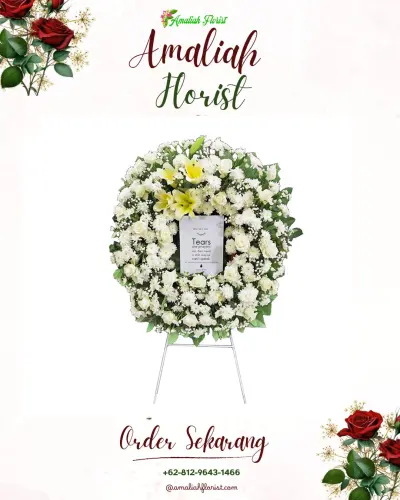 Krans Bunga Duka Cita di Sumingkir